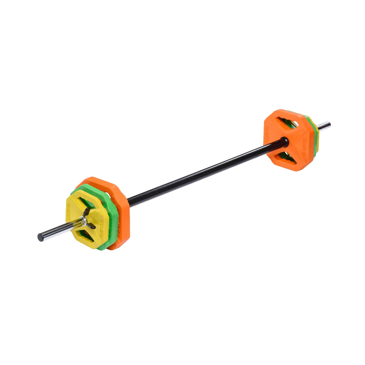 Штанга для аэробики и комплект дисков Прогресс (1,25-2,5-5 кг) PROFI-FIT