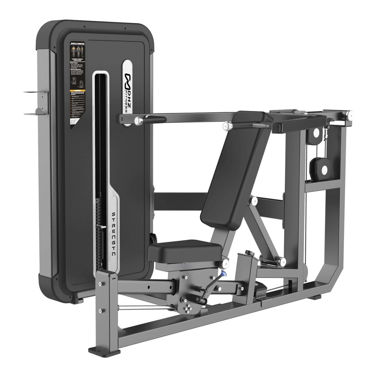 U3084A Жим от груди и плеч. Стек 110 кг