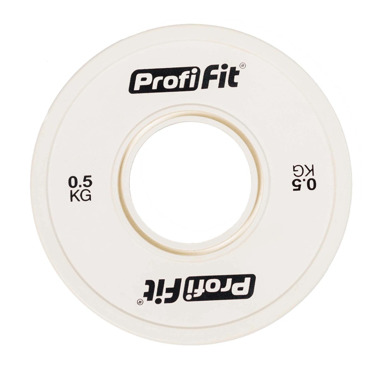Диск профессиональный обрезиненный (цветной) D51 мм PROFI-FIT 0,5 кг