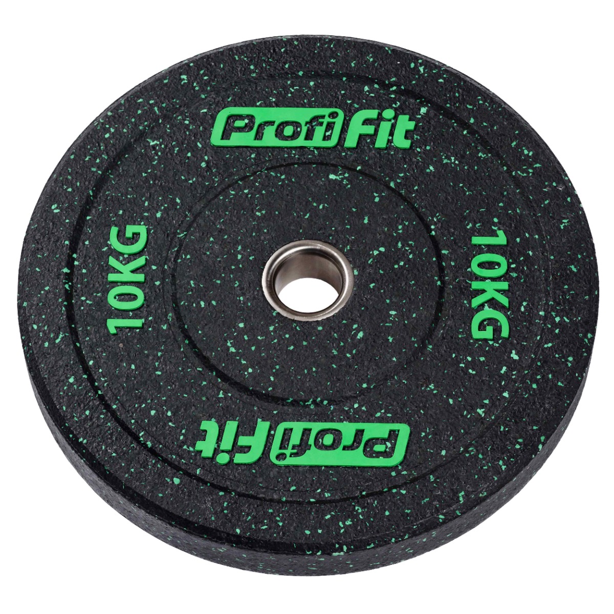 Диск для штанги (резиновая крошка) D51 мм PROFI-FIT 10 кг