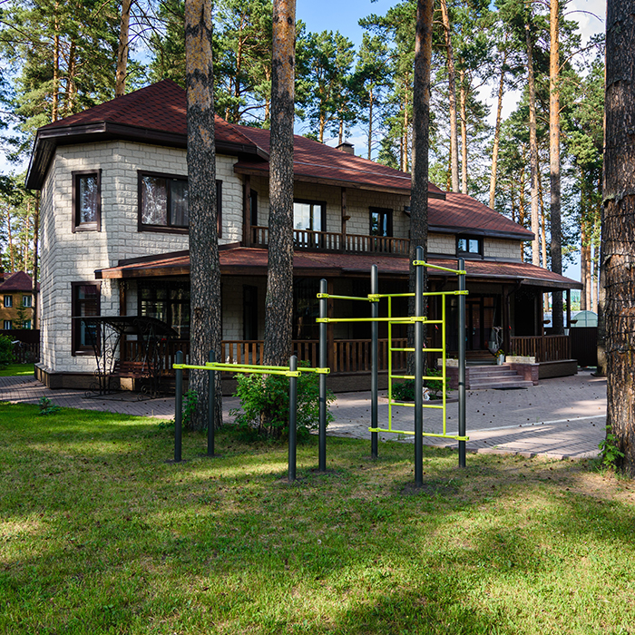W217 Воркаут (брусья, 3 перекладины, шведская стенка) ZAVODSPORTA — изображение 5