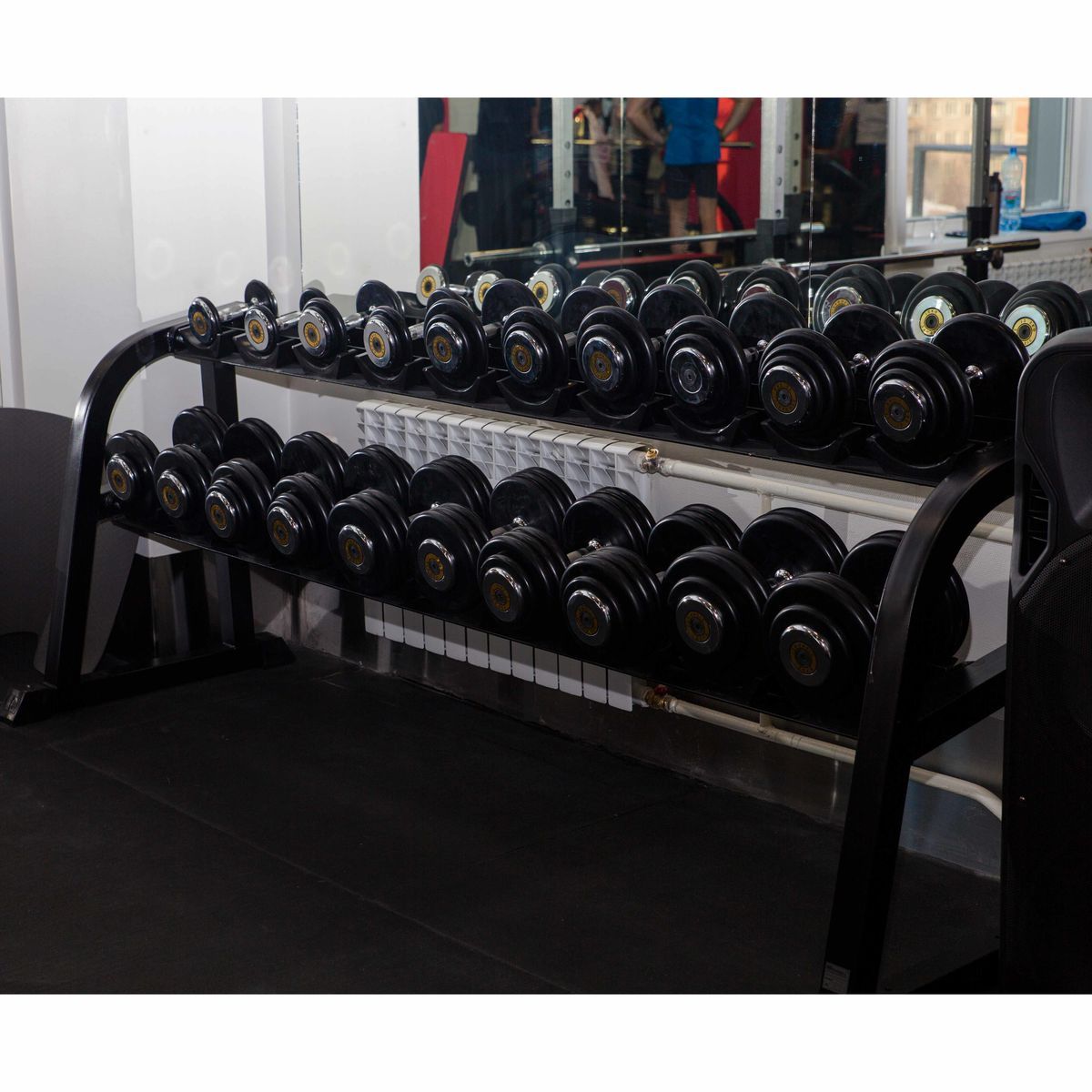 Гантельный ряд базовый (шаг 2,5 кг, 10 пар) PROFI-FIT 27,5-50 кг* — изображение 2