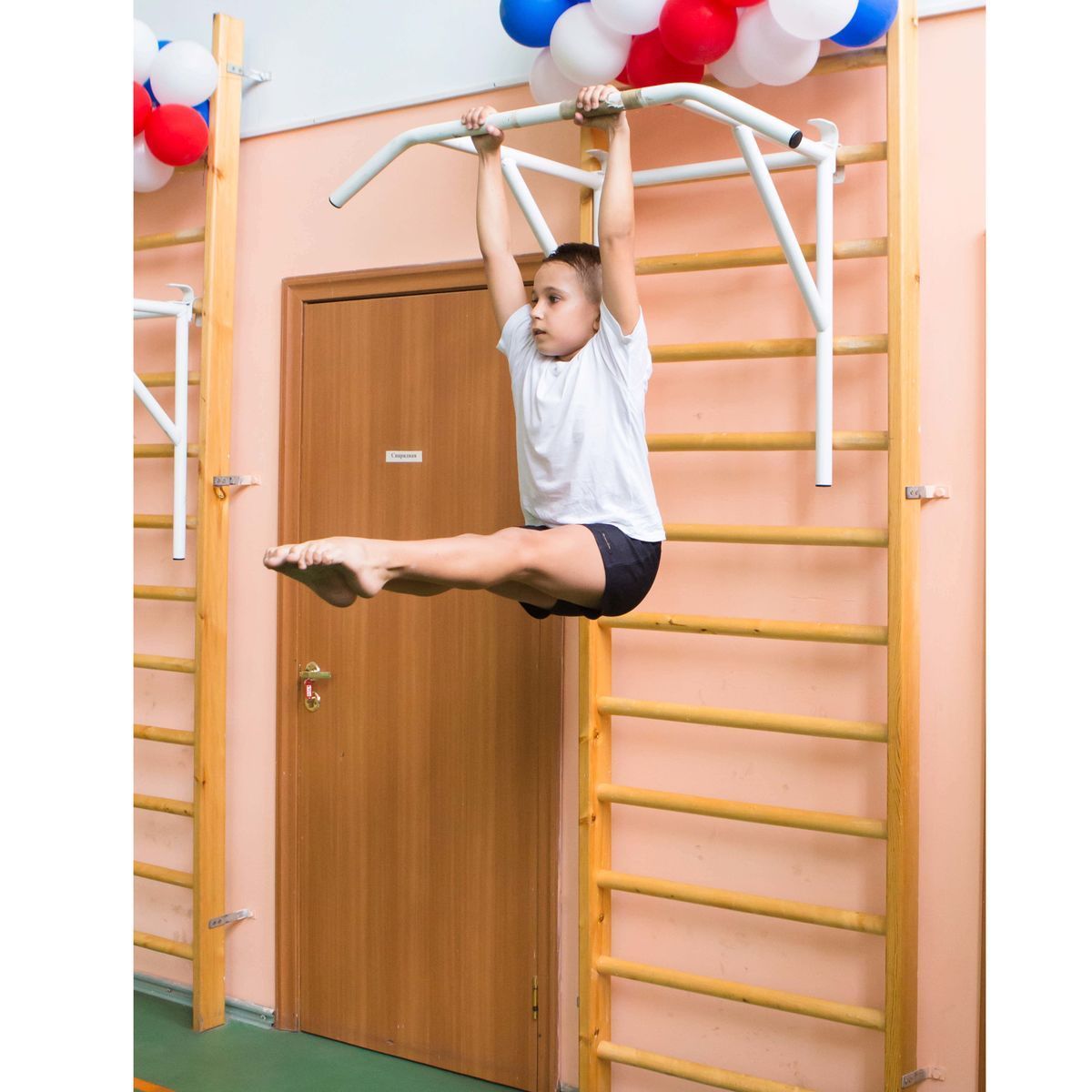 Брусья-турник навесные универсальные на шведскую стенку ZAVODSPORTA — изображение 2